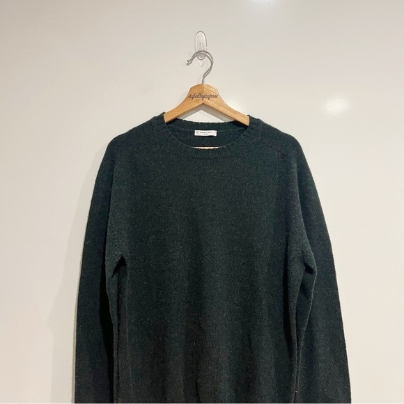 BOGLIOLI GREEN WOOL-CASHMERE SWEATER - Picture 3 of 10